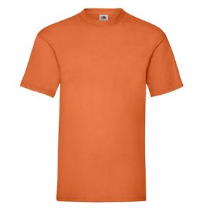 Fruit of the Loom SC230 - Camiseta de Algodón Hombre Naranja