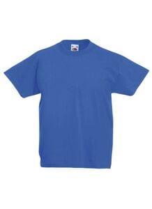 Fruit of the Loom SC231 - Camiseta Niño Manga Corta Azul royal