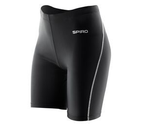 Spiro SP50F - Pantalón Cortó Bodyfit Negro
