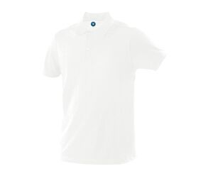 Starworld SW160 - Camiseta Polo Organic Blanco