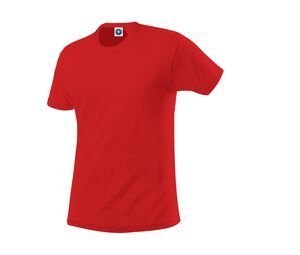 Starworld SW380 - Camiseta Hefty Tee para hombre Bright Red