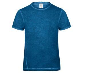 B&C BC030 - Camiseta Plug In para hombre Blue Clash