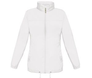 B&C BC302 - Cortavientos Mujer Sirocco Blanco