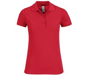 B&C BC409 - Camiseta Safran Timeless para mujer Rojo