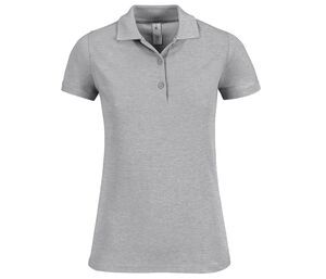 B&C BC409 - Camiseta Safran Timeless para mujer Gris mezcla