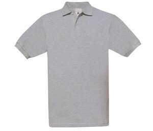 B&C BC410 - Polo Safran Hombre Gris mezcla