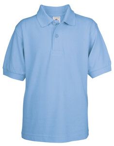 B&C BC411 - Camiseta Safran para Niños Azul cielo