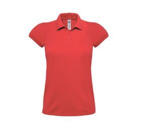 B&C BC441 - Camiseta Heavymill para mujer Rojo
