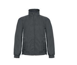 B&C BCI61 - Chaqueta Impermeable ID.601 Gris Oscuro
