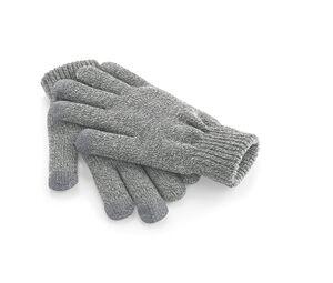 Beechfield BF490 - Guantes Smart pantalla táctil Gris mezcla