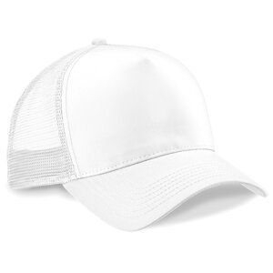 Beechfield BF640 - Gorra Trucker White/White