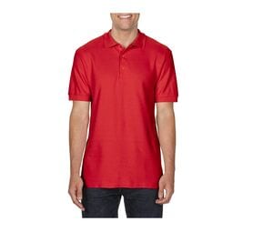 Gildan GN858 - Camiseta Polo Premium Double Pique para hombre Rojo