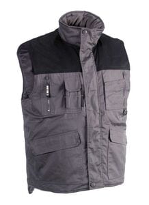 Herock HK210 - Chaleco Donar para hombre Grey/Black