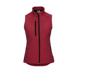 Russell JZ41F - Chaleco Softshell para mujer Classic Red