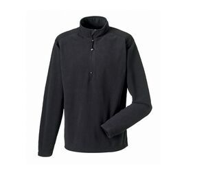 Russell JZ881 - Suéter cremallera 1/4 Microfleece Negro