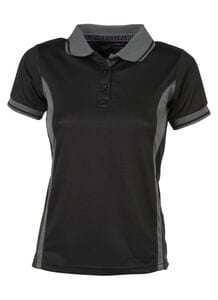 Pen Duick PK106 - Camiseta Polo Sport Para Mujer Black/Titanium