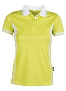 Pen Duick PK106 - Camiseta Polo Sport Para Mujer Light Lime/White