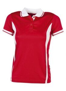 Pen Duick PK106 - Camiseta Polo Sport Para Mujer Red/White