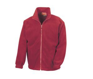 Result RS036 - Chaqueta De Cremallera Completa Active Fleece Rojo