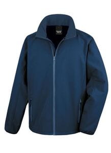 Result RS231 - Chaqueta Soft-Shell Printable Para Hombre Navy/Navy