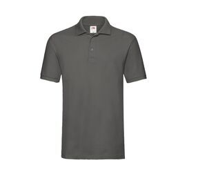 Fruit of the Loom SC385 - Camiseta Basica Polo Premium Light Graphite
