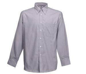 Fruit of the Loom SC400 - Camisa Manga Larga Oxford