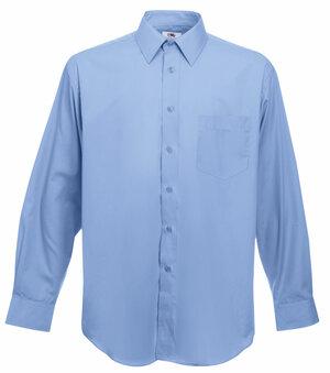 Fruit of the Loom SC410 - Camisa manga larga poplin