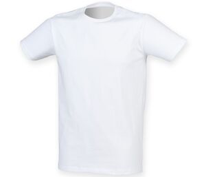 Skinnifit SF121 - Camiseta Feel Good para hombre Blanco