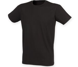 Skinnifit SF121 - Camiseta Feel Good para hombre Negro
