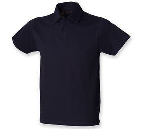Skinnifit SFM42 - Camiseta Polo Stretch Para Hombre Azul marino