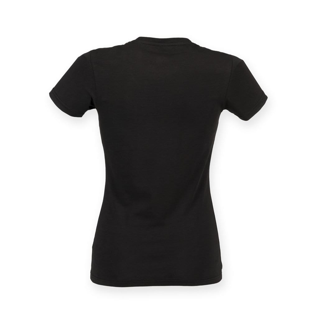 Skinnifit SK122 - Camiseta cuello V Feel Good para mujer