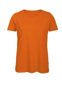 B&C BC043 - Camiseta Manga Corta Mujer Naranja