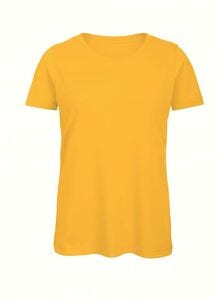 B&C BC043 - Camiseta Manga Corta Mujer Amarillo