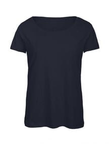 B&C BC056 - Camiseta Tri-Blend Para Mujer TW056 Azul marino