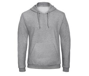 B&C ID203 - Sudadera con Capucha SWEAT 50/50 Gris mezcla