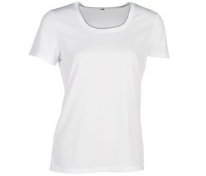 Sans Étiquette SE101 - Camiseta Sport Sin Etiqueta Para Mujer Blanco