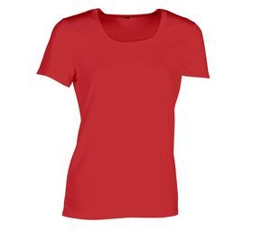 Sans Étiquette SE101 - Camiseta Sport Sin Etiqueta Para Mujer Rojo