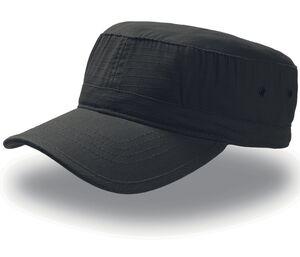 Atlantis AT045 - Gorra Visera Army Negro