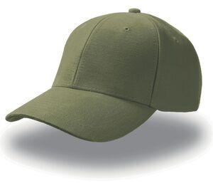 Atlantis AT076 - Gorra unisex de 6 paneles Verde Oliva