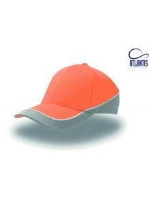 Atlantis AT088 - Gorra Visera Racing Orange/Grey