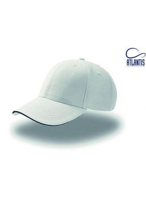 Atlantis AT094 - Gorra de 6 paneles con visera tipo sándwich