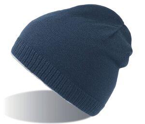 Atlantis AT117 - Gorro con forro de jersey de algodón Azul marino