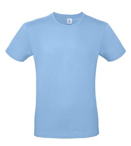 B&C BC01T - Camiseta para hombre 100% algodón Cielo