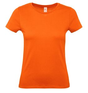 B&C BC02T - Camiseta Basica Mujer Naranja