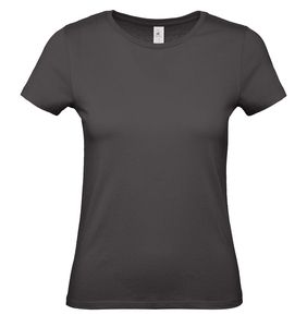 B&C BC02T - Camiseta Basica Mujer Used Black