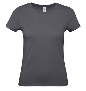 B&C BC02T - Camiseta Basica Mujer Gris oscuro