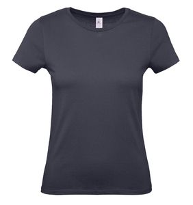 B&C BC02T - Camiseta Basica Mujer Light Navy