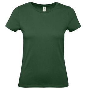 B&C BC02T - Camiseta Basica Mujer Verde botella