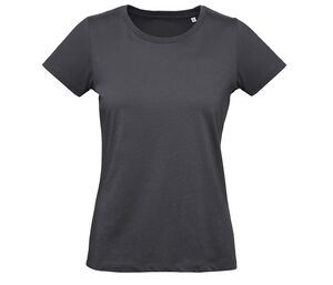 B&C BC049 - Camiseta Inspire Plus para mujer Gris oscuro