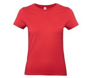 B&C BC04T - Camiseta #E190 Para Mujer Rojo